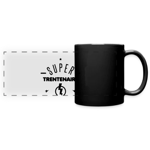 Super Trentenaire : L'Âge d'Or avec Humour - Mug panoramique uni