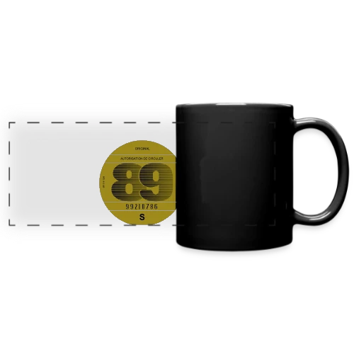 Voiture Vintage France 1989 - Esprit Rétro - Mug panoramique uni