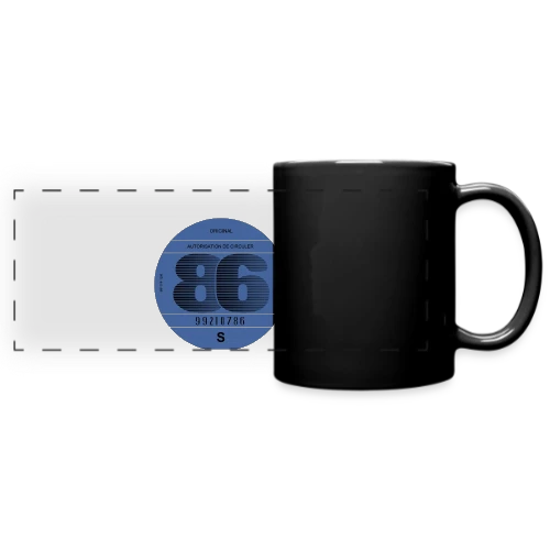 1986: Icône Rétro Automobile Française - Mug panoramique uni