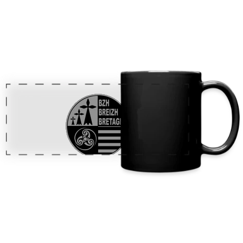 Emblème Breton Breizh - Mug panoramique uni