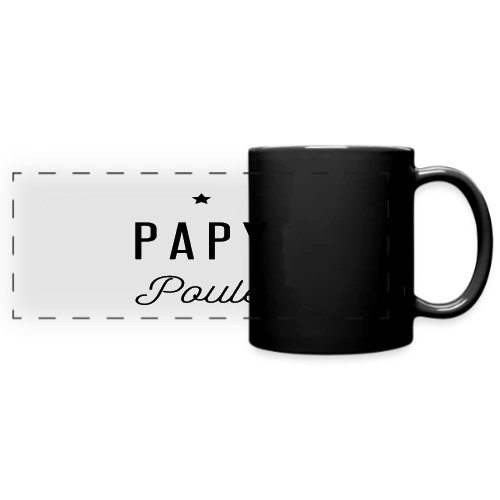 PAPY POULE - Mug panoramique uni