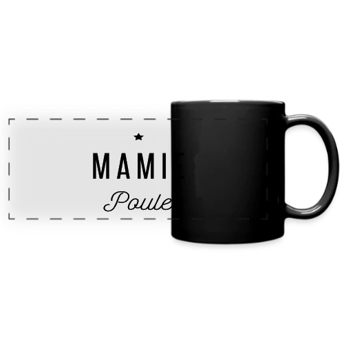 T-shirt Super Mamie Poule - Mug panoramique uni