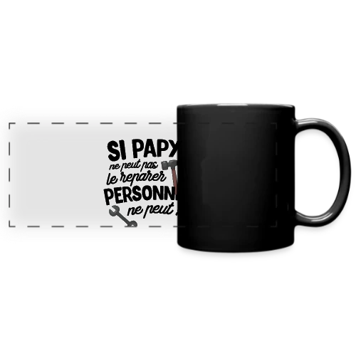 Super Papy Bricoleur - Mug panoramique uni