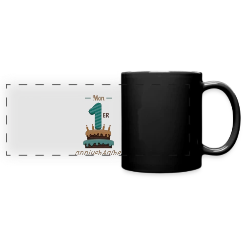 T-shirt Mon Premier Anniversaire Garçon - Mug panoramique uni
