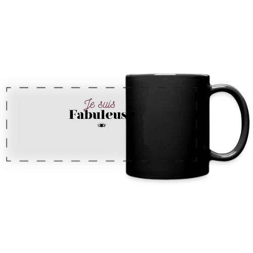 T-shirt "Je suis fabuleuse" - Affirmez votre éclat - Mug panoramique uni