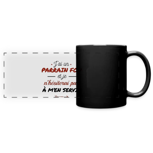 Mon Parrain Dément - Mug panoramique uni