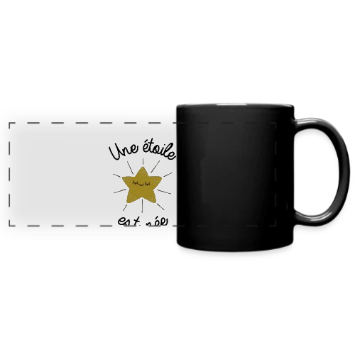Une Étoile est Née - Mug panoramique uni