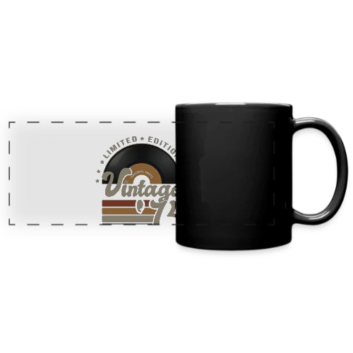 Vinyle Vintage 1974 – Anniversaire 49 ans - Mug panoramique uni