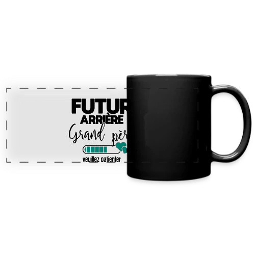 Futur Arrière-Grand-Père : Patience, Bébé Arrive ! - Mug panoramique uni