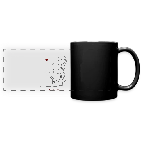 Future Maman : Douce Attente - Mug panoramique uni