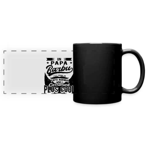 Le Papa Barbu Stylé - Mug panoramique uni