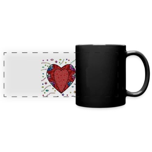 Cœur Tendance - Mug panoramique uni