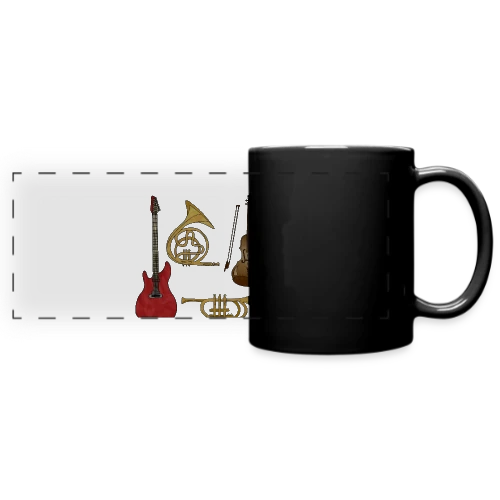 Passion Musique & Instruments - Mug panoramique uni