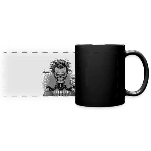 Crâne Scientifique Déjanté au Labo - Mug panoramique uni