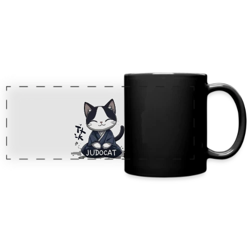 JUDOCAT: Le chat manga judoka - Mug panoramique uni
