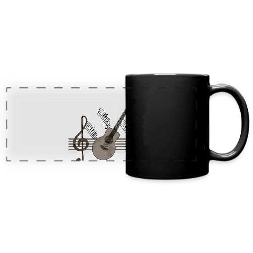 Guitare Addict - Mug panoramique uni