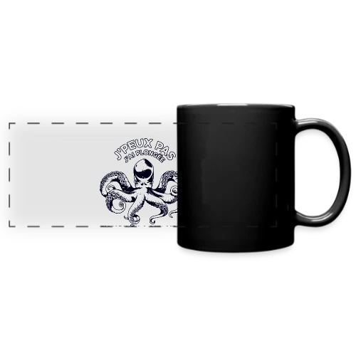 J'peux pas J'ai Plongée ! | T-Shirt Passion Sous-Marine - Mug panoramique uni