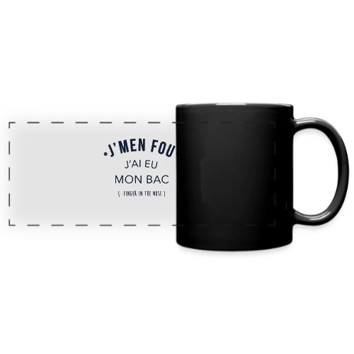 Diplômé du Bac : Mission Accomplie ! - Mug panoramique uni