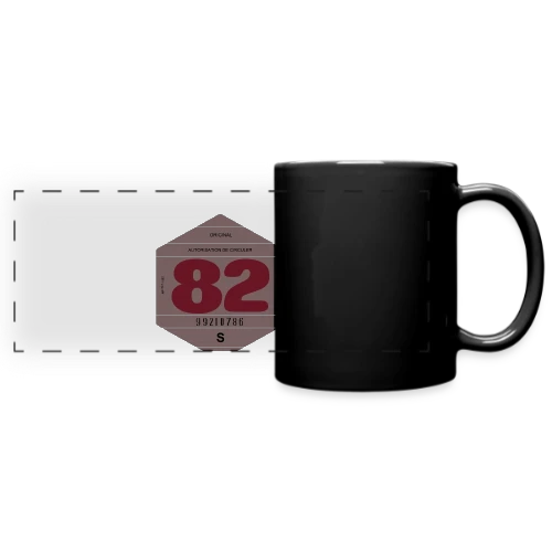 Voiture Rétro 1982 : L'Esprit Vintage Français - Mug panoramique uni