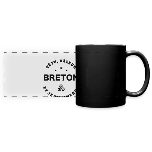 Breton Têtu et Râleur - Mug panoramique uni