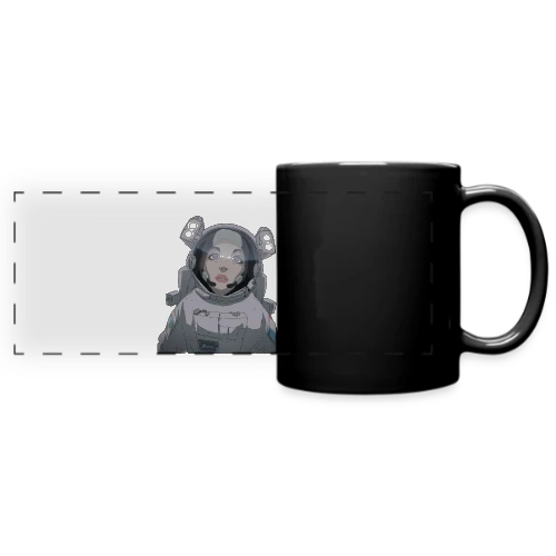 Astronaute Féminine Espace - Mug panoramique uni