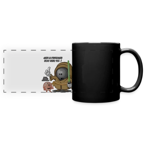 Que la pétanque soit avec toi ! - Mug panoramique uni