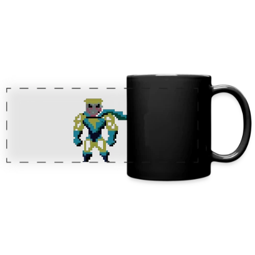 Super-Héros Pixel Franck - Mug panoramique uni