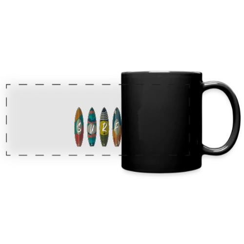 T-shirt Surf : Planche & Soleil | Idée Cadeau Jeunesse - Mug panoramique uni