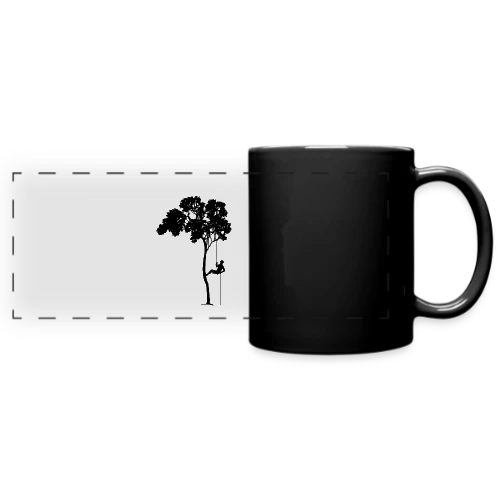 T-shirt Passion Grimpeur d'Arbre & Abseil - Mug panoramique uni
