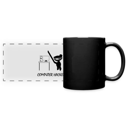 Codeur Ninja | Humour Hacker - Mug panoramique uni