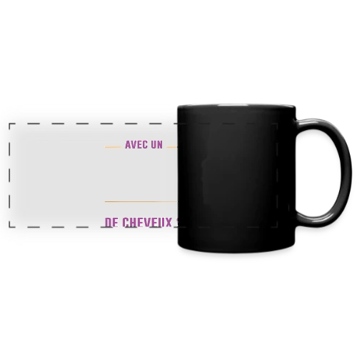 Avec un Corps Pareil, qui a Besoin de Cheveux ? - Humour Chauve - Mug panoramique uni