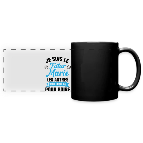 Futur Marié Humour EVG - Mug panoramique uni