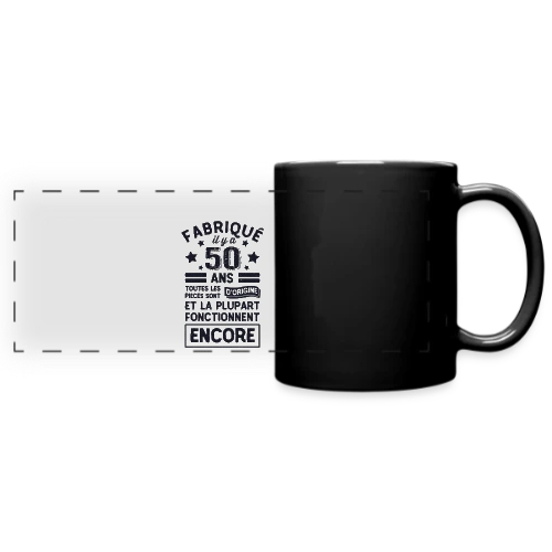 50 Ans Pièces d'Origine - Mug panoramique uni
