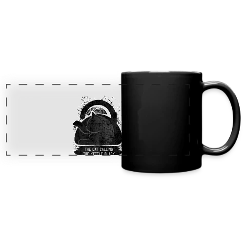 L'Ironie du Chat - Mug panoramique uni