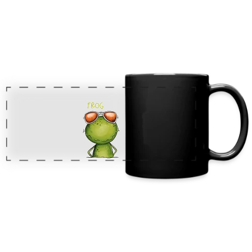 Grenouille Cool et Inoubliable - Mug panoramique uni