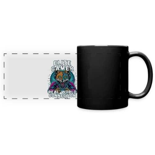 Élite Gamer : Connexion Fox Humour Geek - Mug panoramique uni