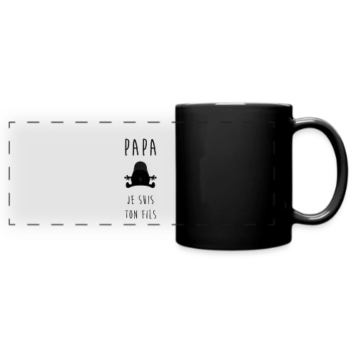 T-shirt Iconique "Je suis ton père" - Cadeau Papa - Mug panoramique uni