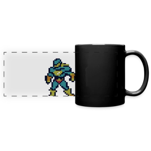 Super-Héros Rétro Sammy - Mug panoramique uni