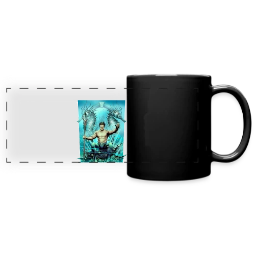 Vague Aquatique - Mug panoramique uni