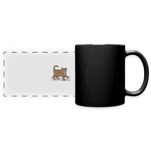T-shirt Humour 'Mon Pyjama 80% Poils de Chat' - Mug panoramique uni