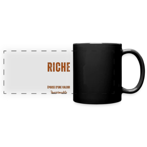 T-Shirt Homme - Mon Épouse D'une Valeur Inestimable - Mug panoramique uni