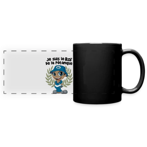 Roi de la pétanque - Mug panoramique uni
