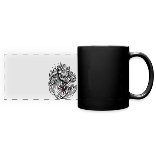Mario, le Surfeur de Bowser - Mug panoramique uni