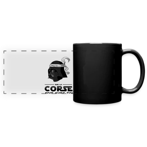 Dark Vador Corse Humour - Mug panoramique uni