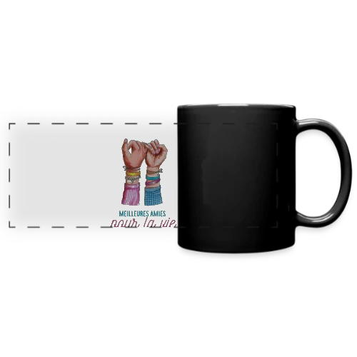 Meilleures Amies pour la Vie - Mug panoramique uni