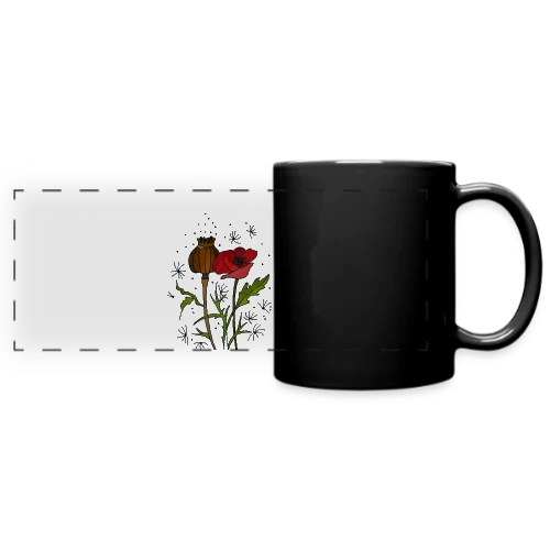 Éclat Floral - Mug panoramique uni