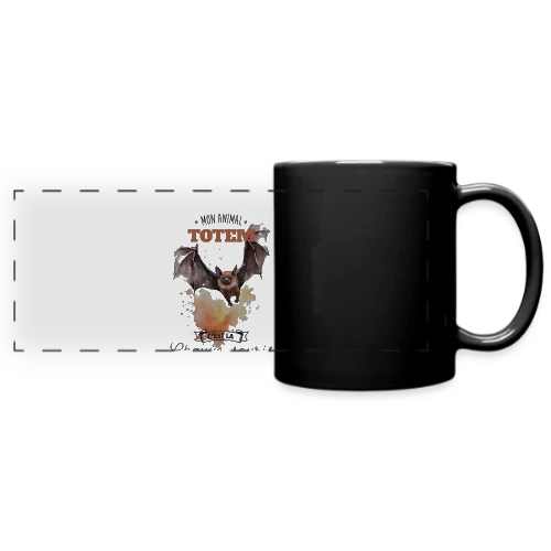 Chauve-souris Mon Animal Totem - Mug panoramique uni