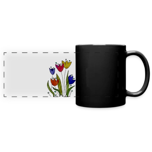 Bouquet de Fleurs - Mug panoramique uni