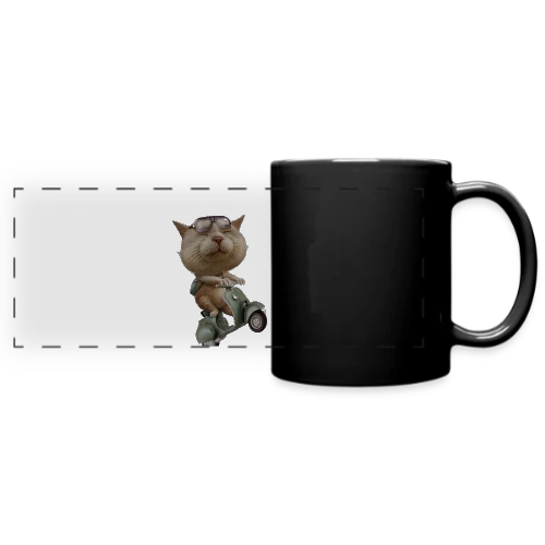 Chat en Cavale - Mug panoramique uni