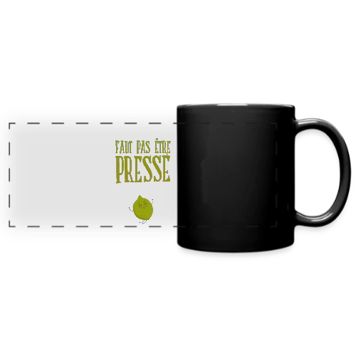 T-shirt Pas Pressé : L'Art de Prendre Son Temps - Mug panoramique uni